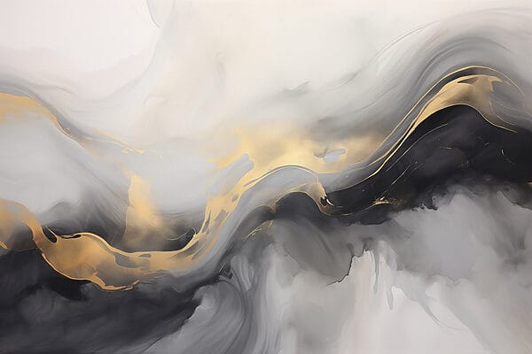 Flowing hues of elegance and depth