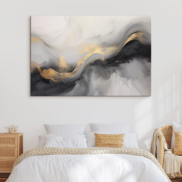 Flowing hues of elegance and depth
