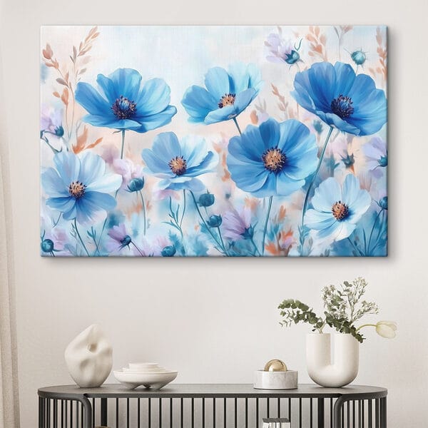 Quadri Mazzo di fiori blu (COD: s42971) Quadri Quadri Mazzo di fiori blu (COD: s42971)