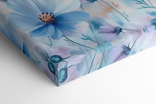 Group of blue flowers