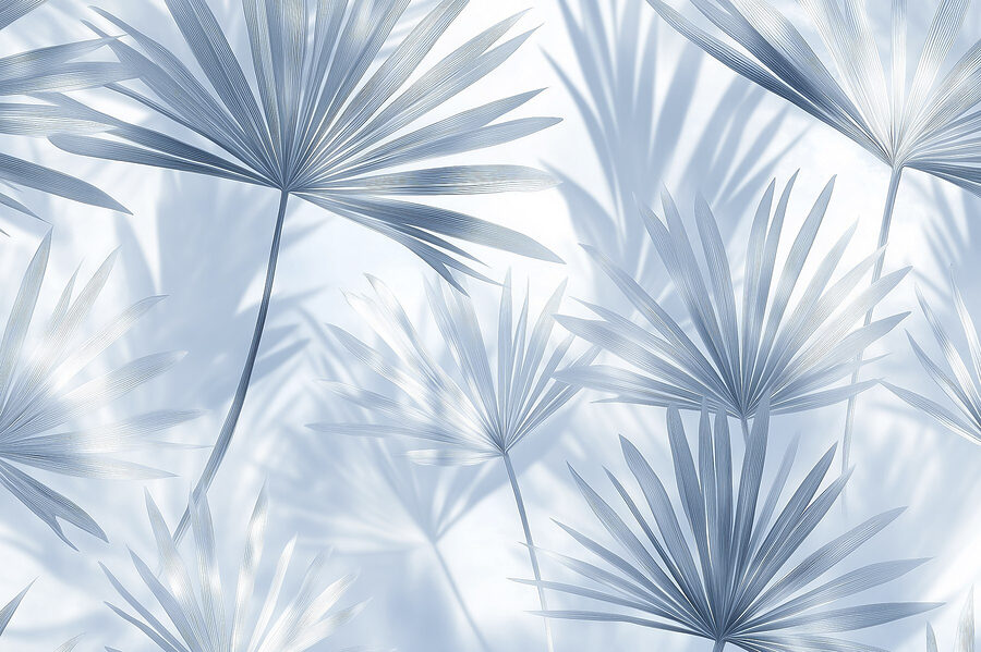 Palme delicate dalle tonalità tenui