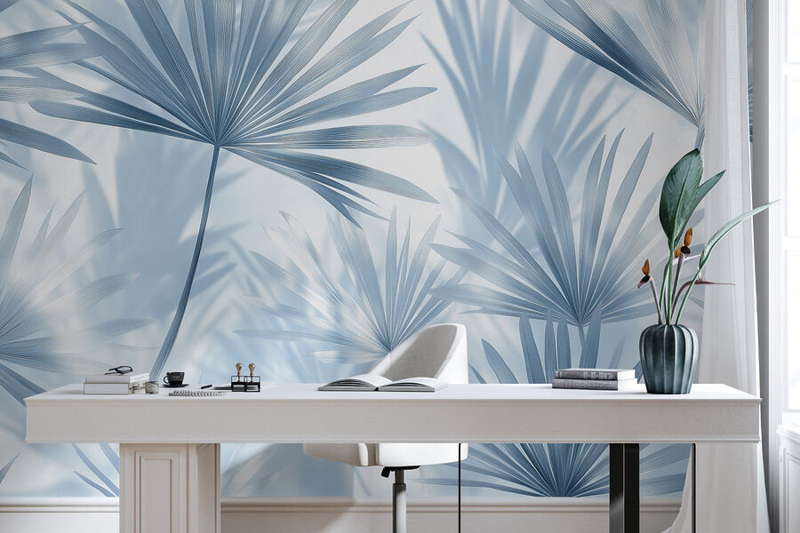Palme delicate dalle tonalità tenui