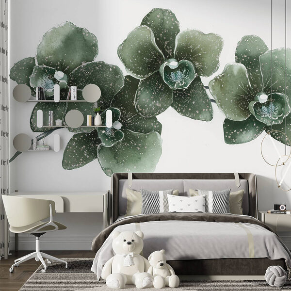 Tre eleganti orchidee in armonia Tre eleganti orchidee in armonia