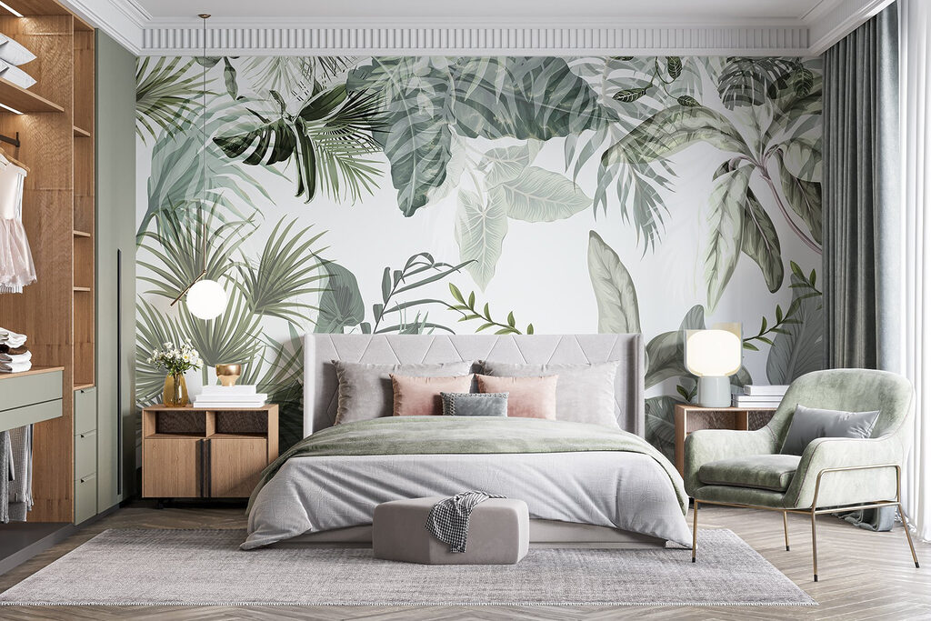 Nature's tranquil green tapestry unfolds