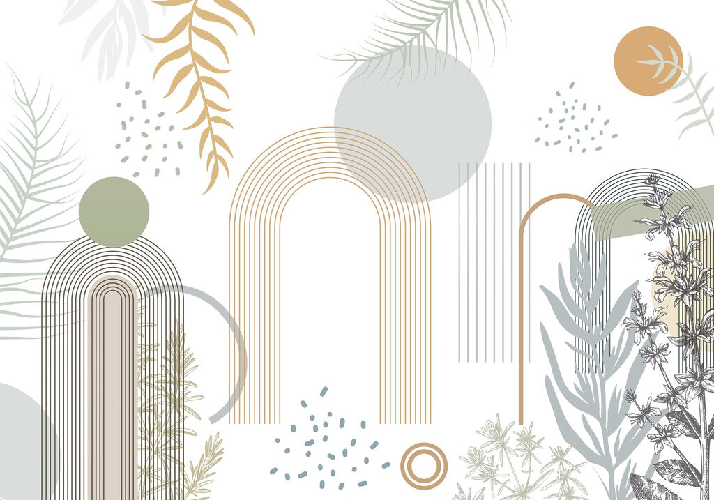 Design grafico di piante e foglie Design grafico di piante e foglie
