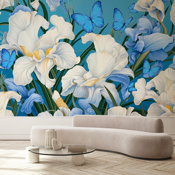 Bellissime fioriture e farfalle vivaci. Bellissime fioriture e farfalle vivaci.