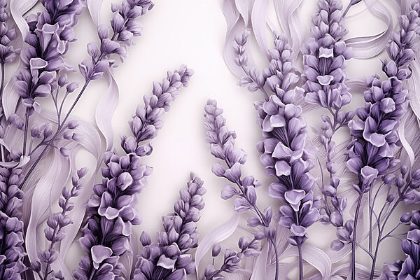Gruppo di fiori viola Gruppo di fiori viola