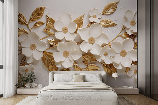 Elegante decorazione floreale con colori tenui Elegante decorazione floreale con colori tenui