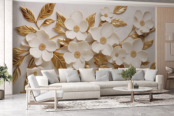 Elegante decorazione floreale con colori tenui Elegante decorazione floreale con colori tenui