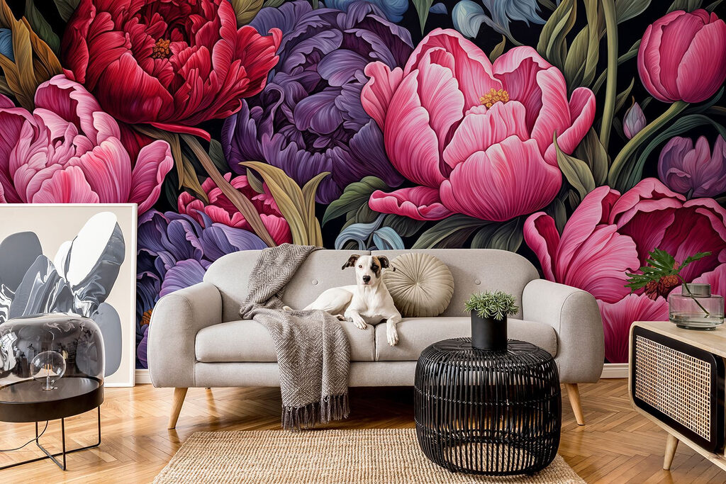 Vibrant blooms in striking colors