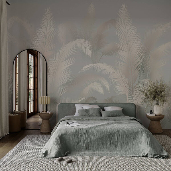 Wall murals Group of white feathers Wall murals Group of white feathers