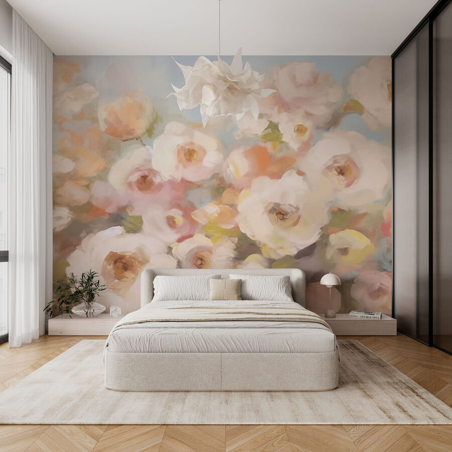 Pittura di fiori in un vaso Pittura di fiori in un vaso