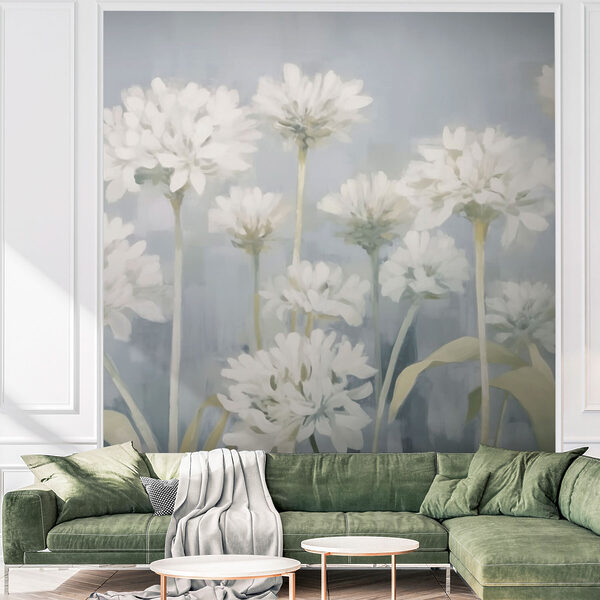 Pittura di fiori bianchi Pittura di fiori bianchi