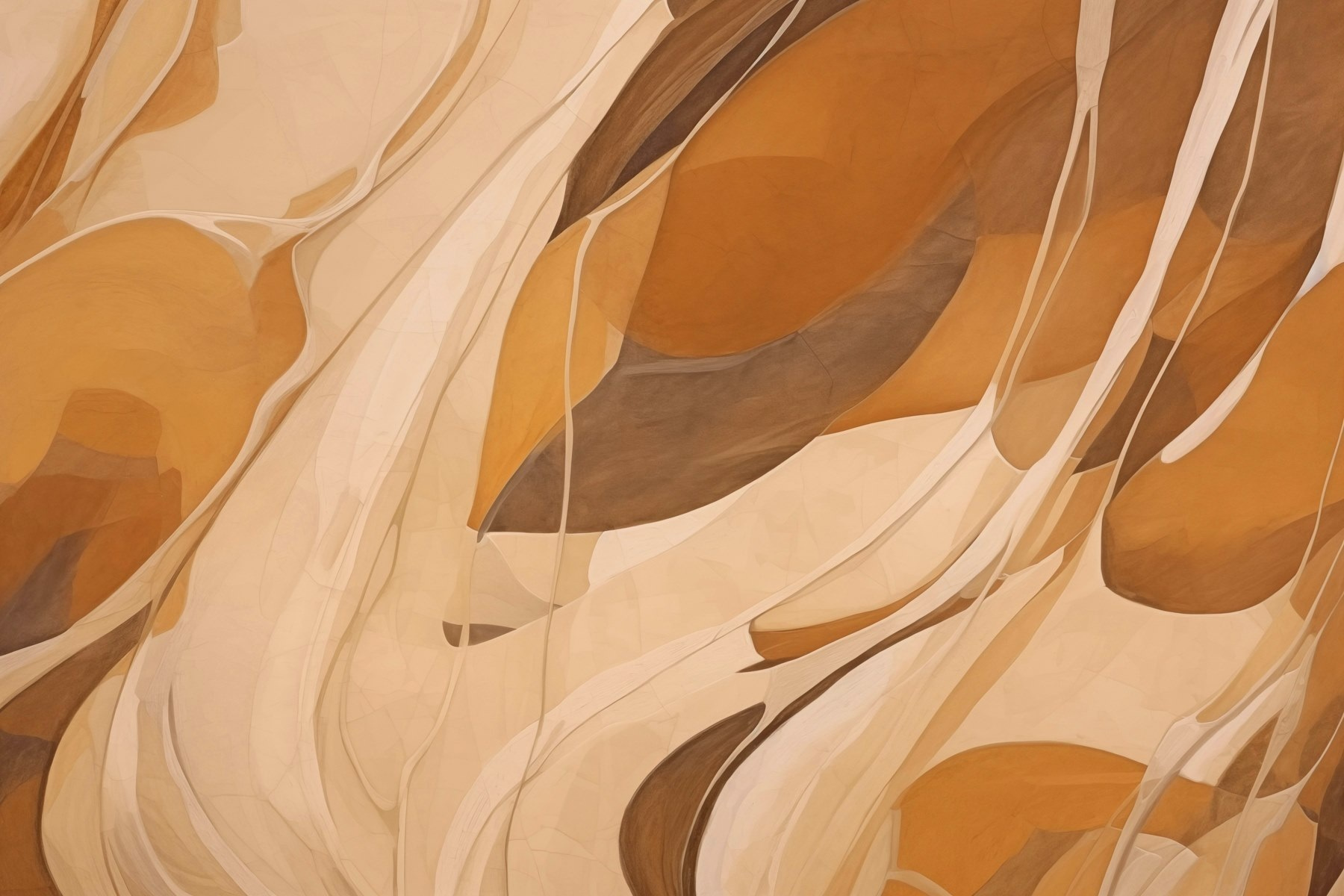 Abstract curves in warm hues Abstract curves in warm hues