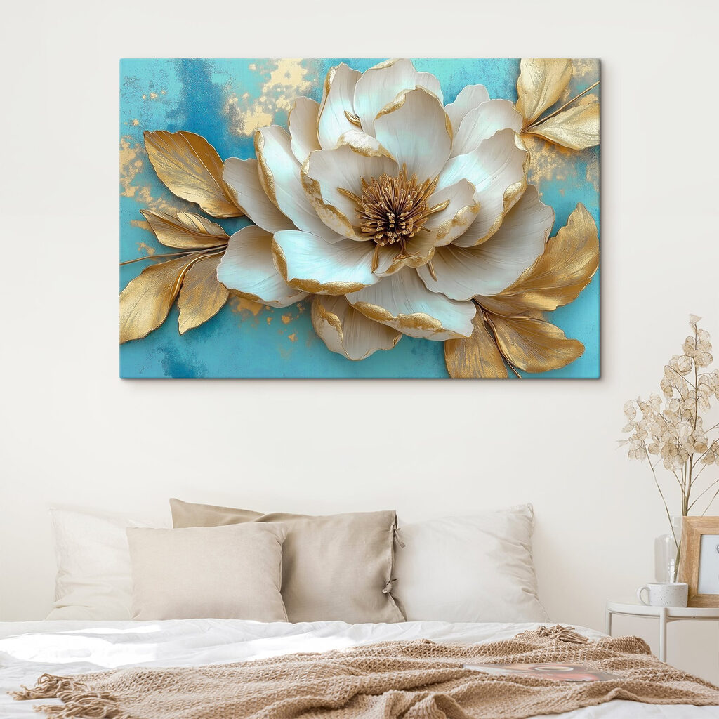 Delicate petals on vibrant background Delicate petals on vibrant background