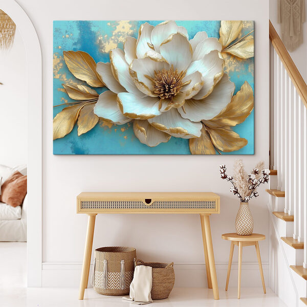Delicate petals on vibrant background Delicate petals on vibrant background