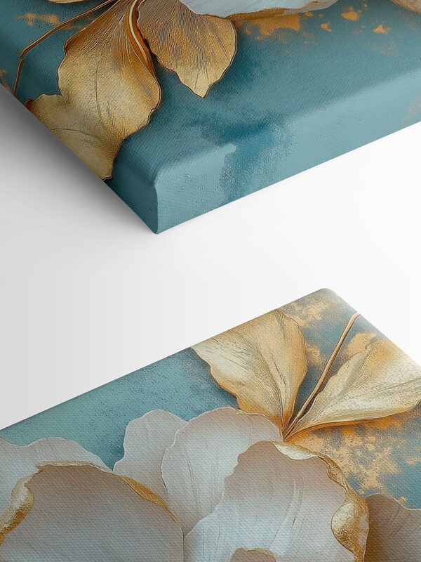 Delicate petals on vibrant background Delicate petals on vibrant background