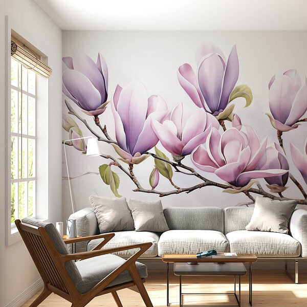 Ramo con fiori viola Ramo con fiori viola