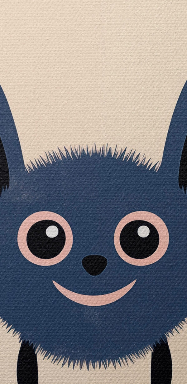 Cartoon of a bat Cartoon of a bat