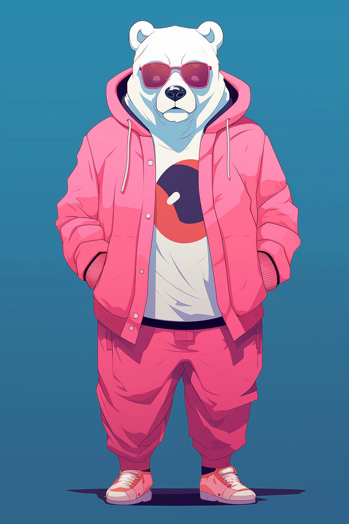 Person wearing a pink hoodie and a pink jacket