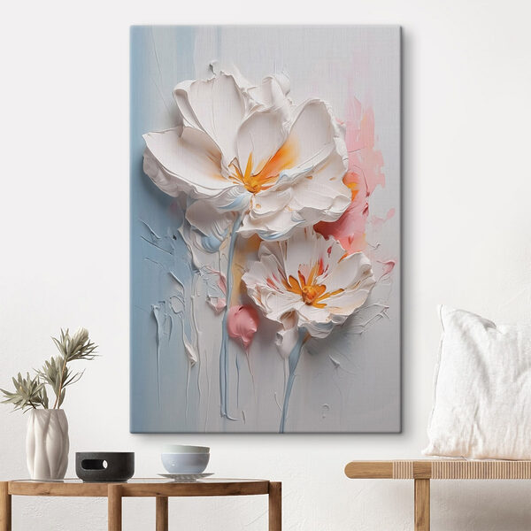 Quadri Dipinto di fiori su una parete (COD: s43196) Quadri Quadri Dipinto di fiori su una parete (COD: s43196)