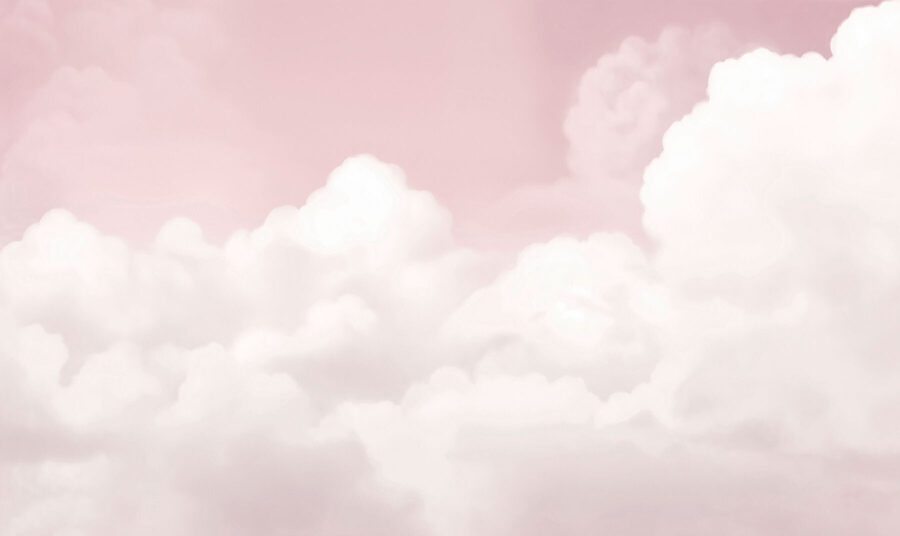 Cielo rosa con nuvole Cielo rosa con nuvole
