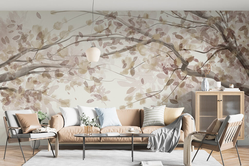 Tree branch with leaves