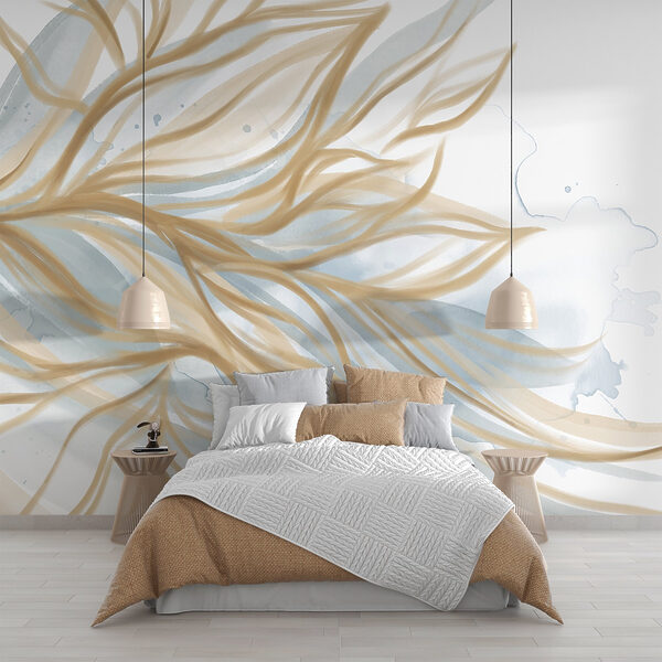 Carta da parati Carta da parati Linee fluide di bellezza naturale (COD: w08871)