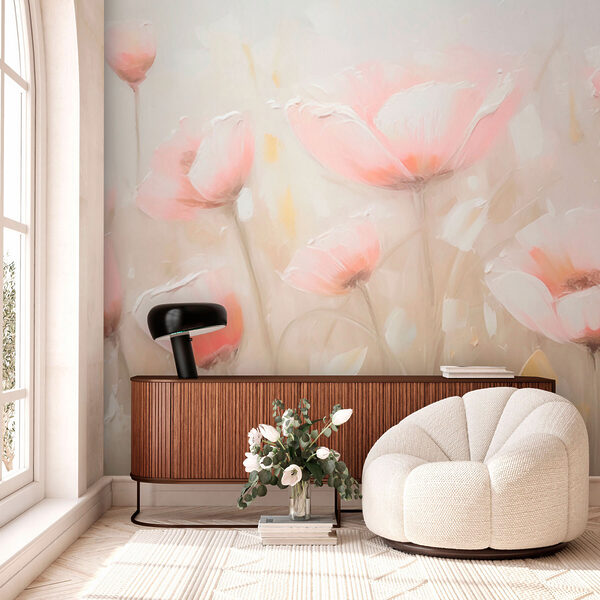 Pittura di fiori rosa Pittura di fiori rosa