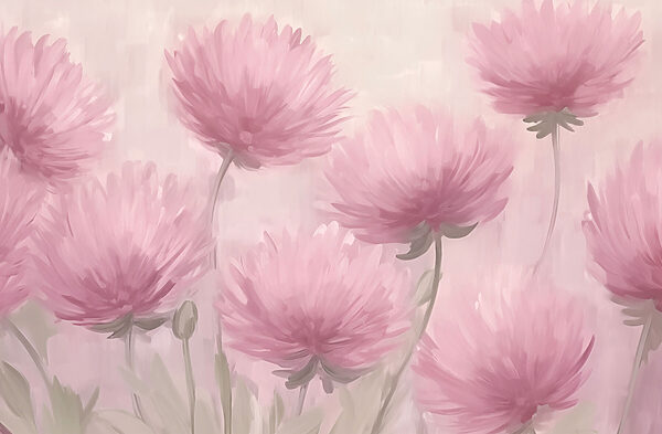 Pittura di fiori rosa Pittura di fiori rosa