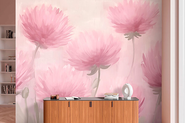 Pittura di fiori rosa Pittura di fiori rosa