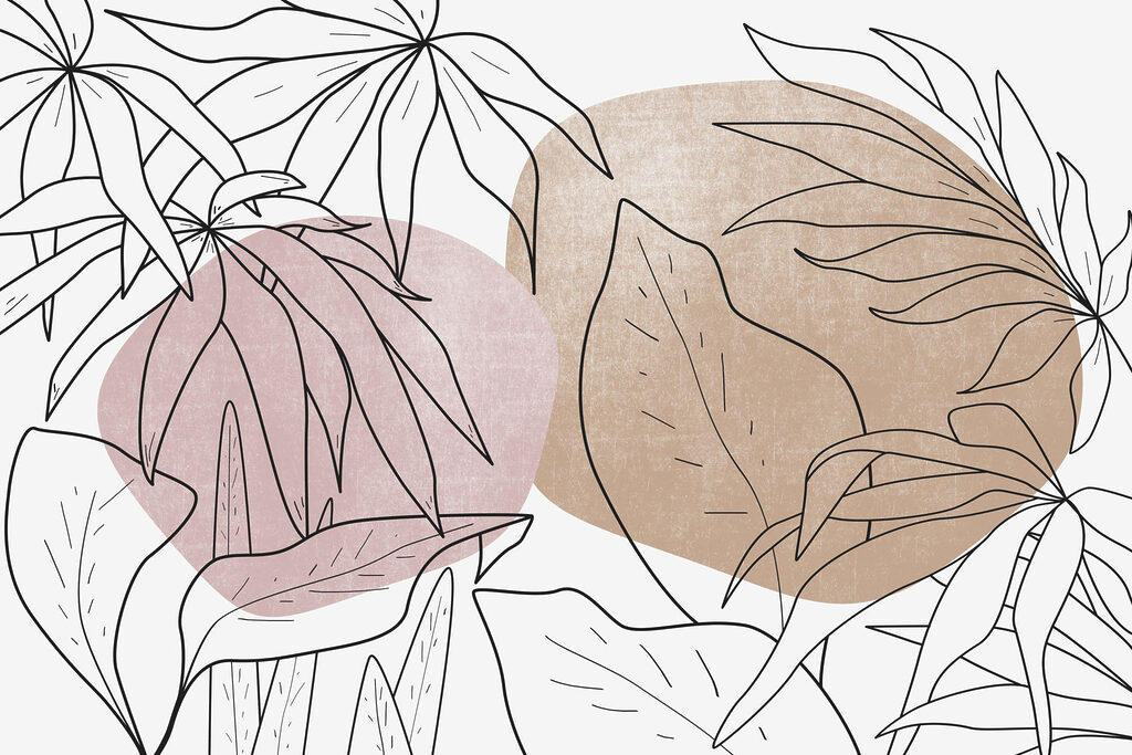 Disegno di foglie e piante Disegno di foglie e piante