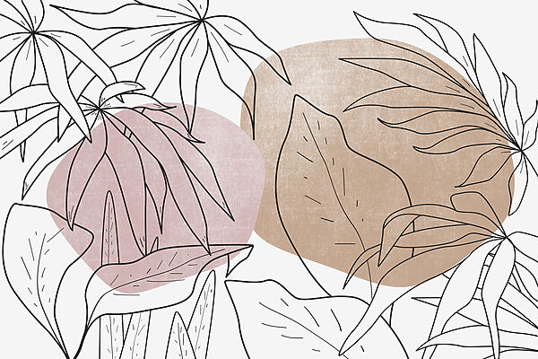 Disegno di foglie e piante Disegno di foglie e piante