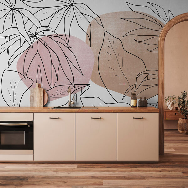 Disegno di foglie e piante Disegno di foglie e piante