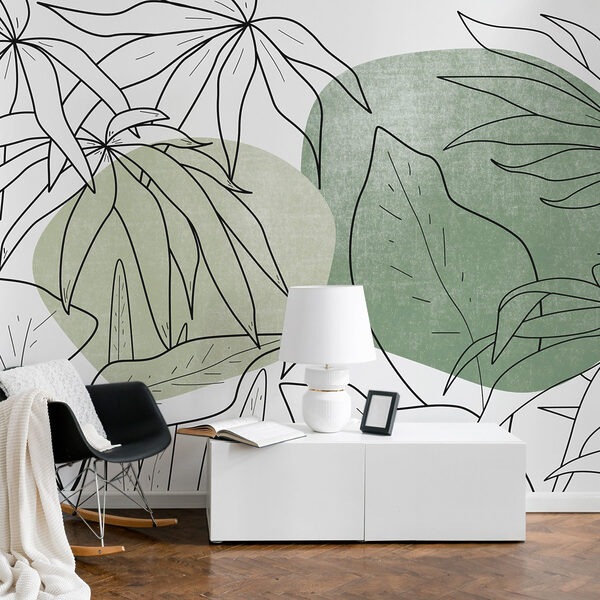 Disegno di foglie e piante Disegno di foglie e piante