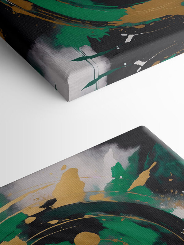 Dynamic circular patterns in vibrant hues