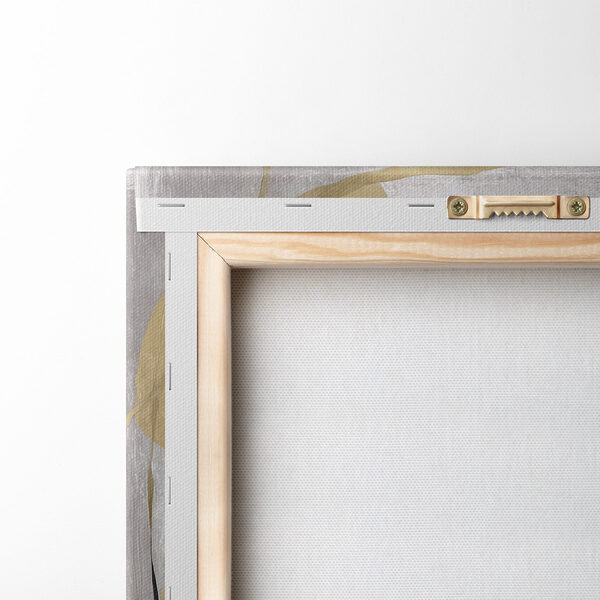 Abstract harmony in contrasting colors
