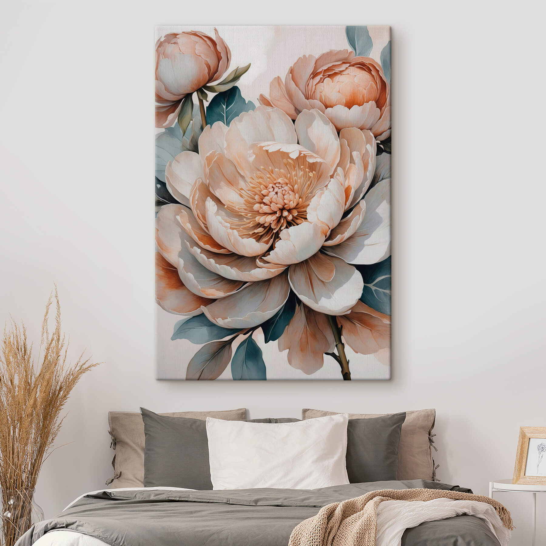 Bountiful blooms in soft tones