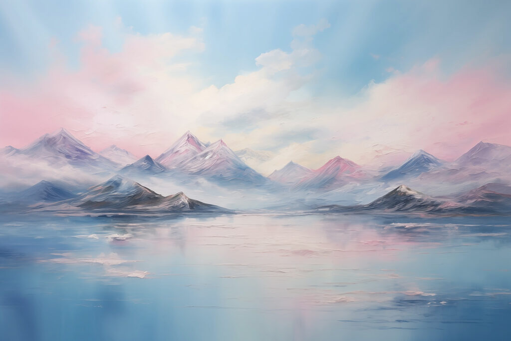 Pittura di montagne e acqua Pittura di montagne e acqua