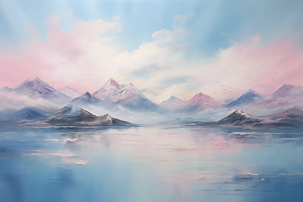 Pittura di montagne e acqua Pittura di montagne e acqua