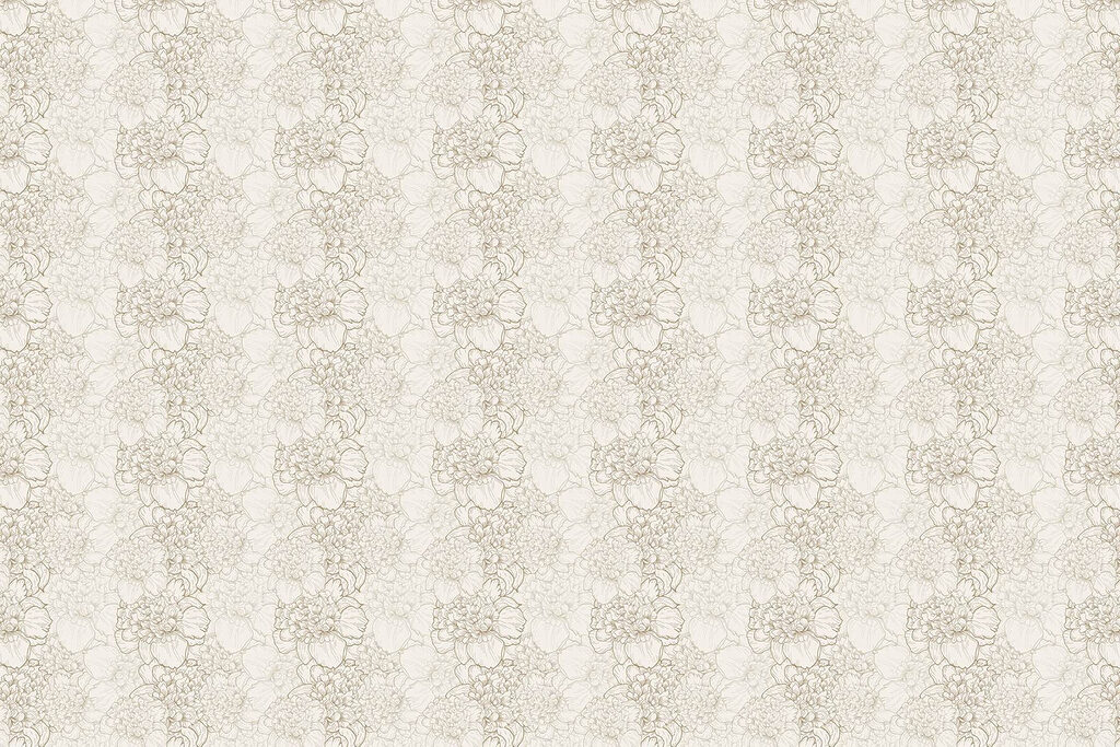 Disegno floreale dai contorni delicati Disegno floreale dai contorni delicati