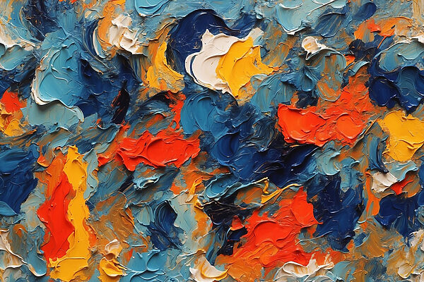 Vibrant colors in vivid expression Vibrant colors in vivid expression