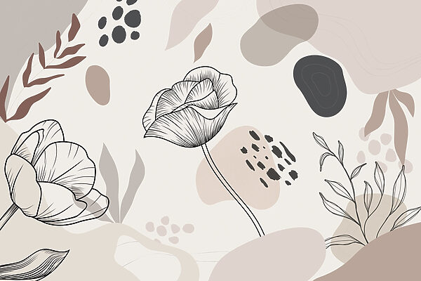 Disegno di fiori e piante Disegno di fiori e piante