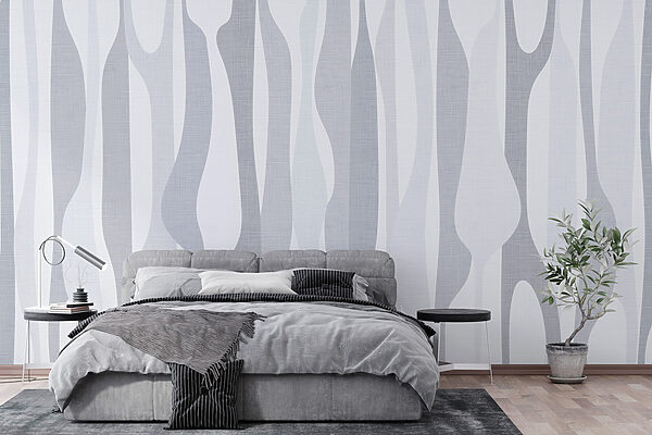Tessuto bianco e grigio con motivo Tessuto bianco e grigio con motivo
