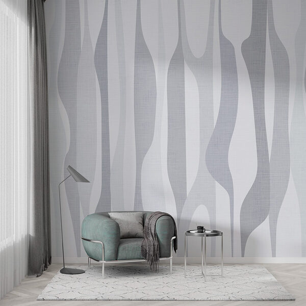 Tessuto bianco e grigio con motivo Tessuto bianco e grigio con motivo