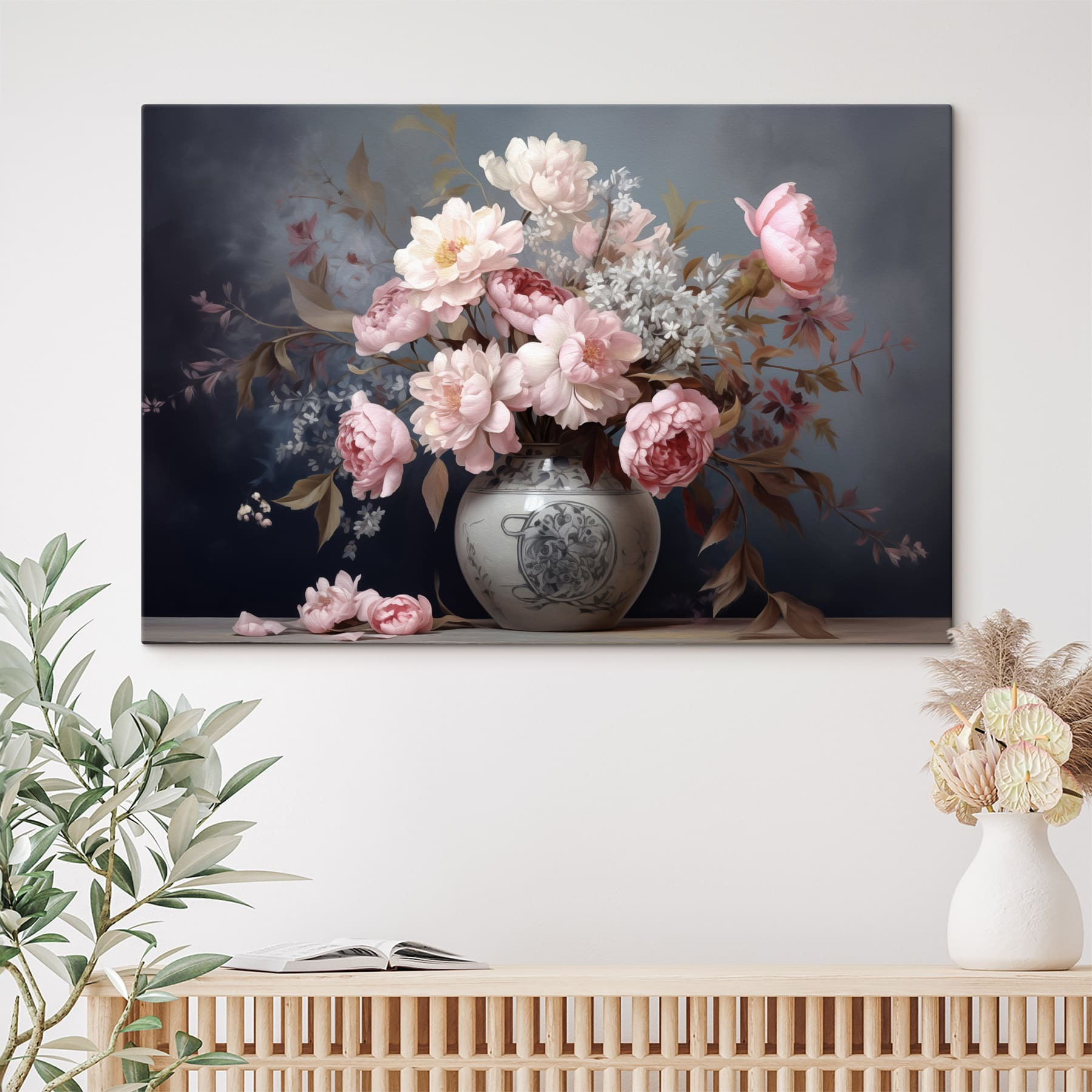 Vase of flowers