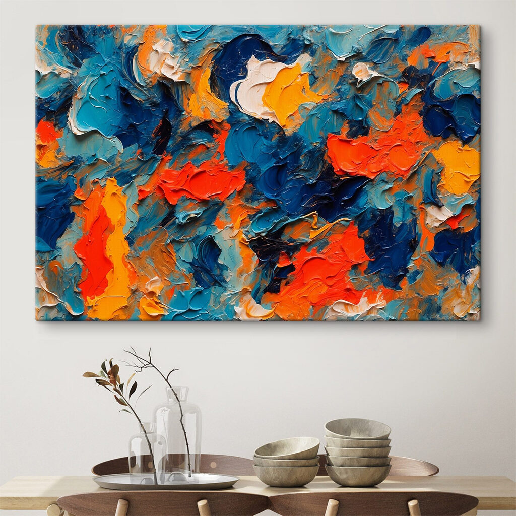 Vibrant colors in vivid expression Vibrant colors in vivid expression