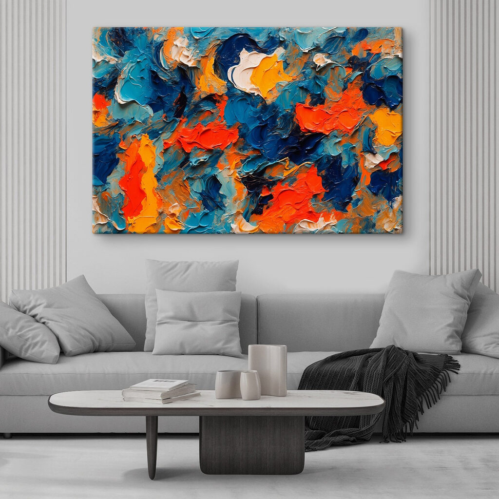 Vibrant colors in vivid expression Vibrant colors in vivid expression