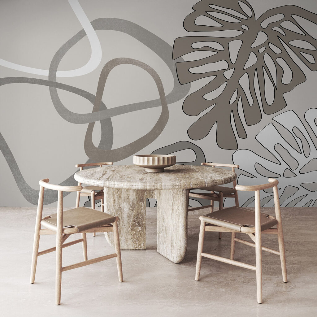 Abstract elegance in neutral tones Abstract elegance in neutral tones