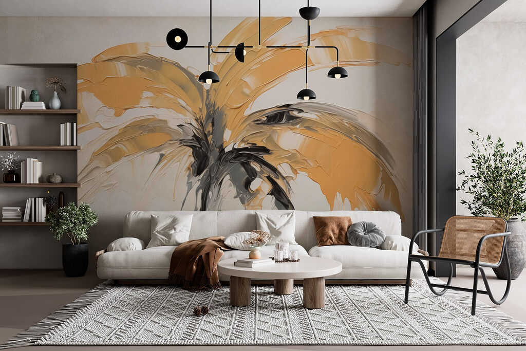 Painting of a palm tree